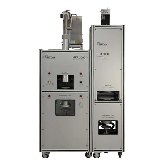 PALAS MFP3000 Filter Bench ການທົດສອບປະສິດທິພາບ